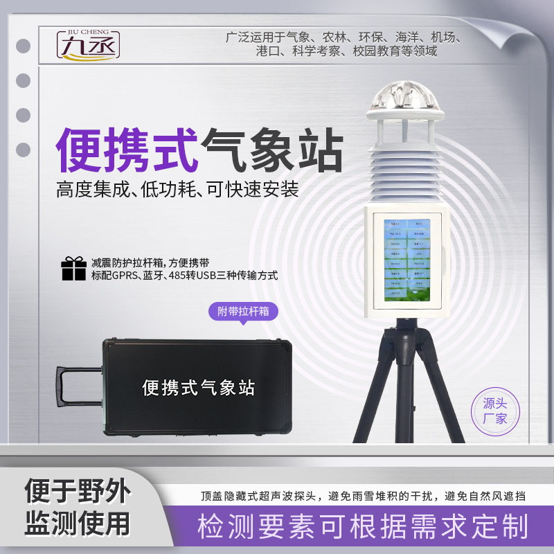八要素便攜式氣象站 八要素便攜式氣象站