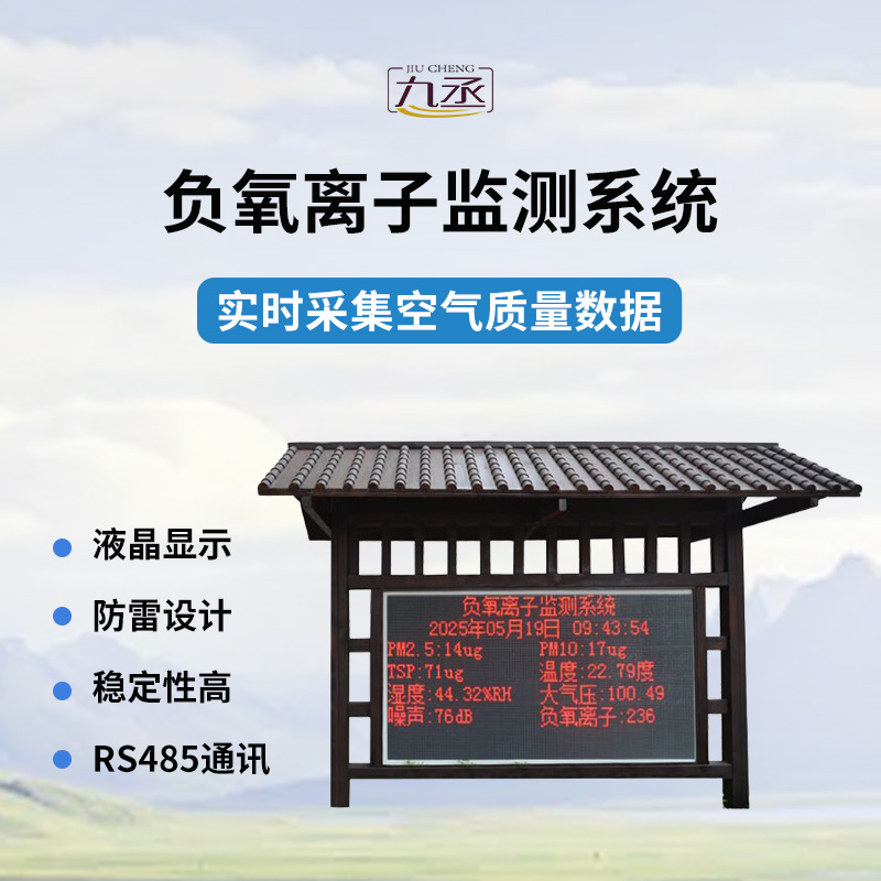 國產全自動負氧離子在線監測系統的創新與突破